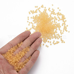 8/0 Transparent Glass Seed Beads&nbsp;SEED-S048-H-002