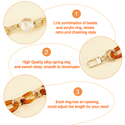 Resin with Plastic Bag Handles&nbsp;FIND-WH0070-50