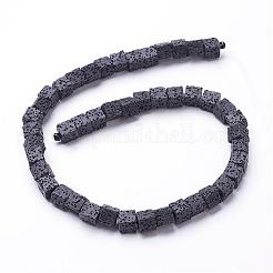 Natural Lava Rock Beads Strands&nbsp;G-P193-M