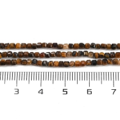 Natural Tiger Eye Beads Strands&nbsp;G-P457-B01-51