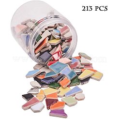 磁器のカボション  ナゲット  ミックスカラー  7~32x9~18x4mm&nbsp;PORC-PH0001-02