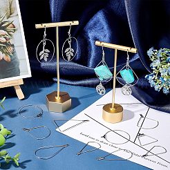 304 Stainless Steel Wire Pendants&nbsp;STAS-UN0002-74P