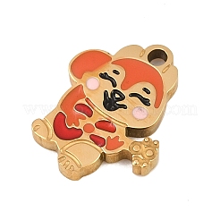 304 Stainless Steel Enamel Pendants&nbsp;SA-CBAAE94-01A-G