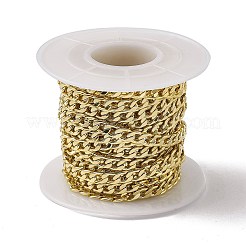 Brass Cuban Link Chains&nbsp;CHC-P010-09G