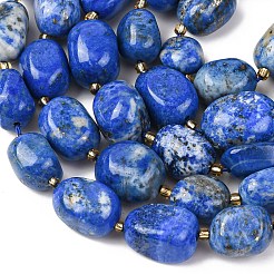 Natural Lapis Lazuli Beads Strands&nbsp;G-G453-D11-01
