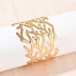 304 Stainless Steel Cuff Bangles for Women&nbsp;BJEW-G757-02G