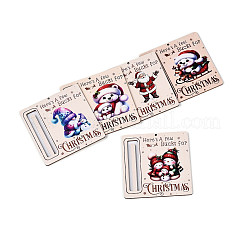UV Single Face Printed Wood Pendant Decorations&nbsp;WOOD-N020-30