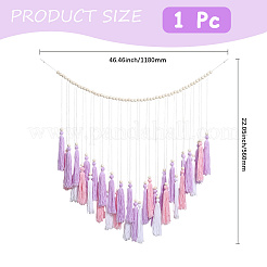 Cotton Tassel Hanging Wall Art Decorations&nbsp;HJEW-WH20020-002B