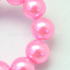 Baking Paint Glass Pearl Bead Strands&nbsp;X-HY-Q003-3mm-68