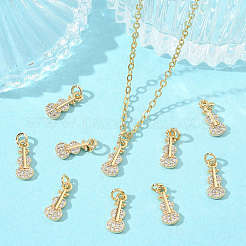 SHEGRACE Brass Clear Cubic Zirconia Pendants&nbsp;XGRQ3K654-523G