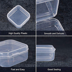 Transparent Plastic Bead Containers&nbsp;CON-BC0004-54