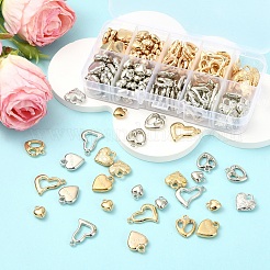170Pcs 10 Styles CCB Plastic Pendants&nbsp;CCB-YW0001-82