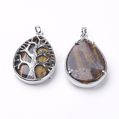 Natural & Synthetic Mixed Stone Pendants&nbsp;G-E421-P