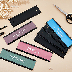 Aluminium Alloy Wall Mounted Nameplate Holder for Wall Door&nbsp;FIND-WH0149-23