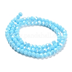 Opaque Glass Beads Stands&nbsp;LS-EGLA-A035-P4mm-B08