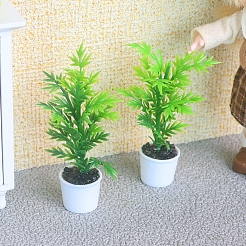 Plastic Plant Miniature Ornaments&nbsp;PW-WGF86AE-01