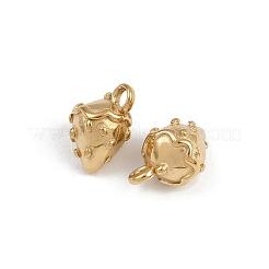 304 Stainless Steel Charms&nbsp;STAS-L022-560G