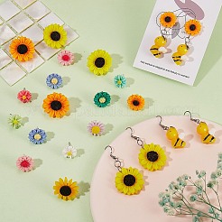 DIY Sunflower Earring Making Kit&nbsp;DIY-SZ0008-44