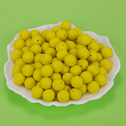 Round Silicone Focal Beads&nbsp;SI-JX0046A-134