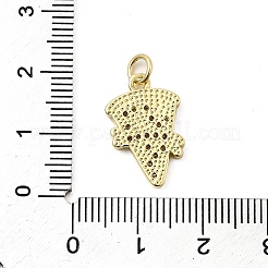 Rack Plating Brass Pendants&nbsp;KK-A268-25G