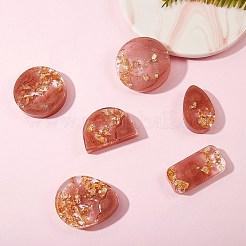 イヤリングDIY作成キット  シリコンペンダントモールドを含む  真鍮のピアスフック  304ステンレススチールオープン丸カン  ホワイト  102個/袋&nbsp;DIY-SZ0006-10