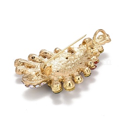 Colorful Christmas Tree Rhinestone Brooch&nbsp;JEWB-A004-10G