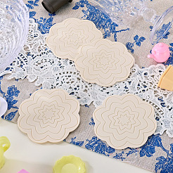 4Pcs Silicone Placemats&nbsp;AJEW-TA0005-87C