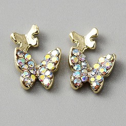 Alloy Rhinestone Cabochons&nbsp;MRMJ-WH0081-31LG