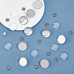 DIY Blank Dome Brooch Making Kit&nbsp;STAS-DC0015-37