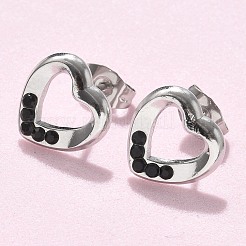 304 Stainless Steel Stud Earrings&nbsp;EJEW-F361-04P
