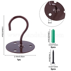 Iron Wall Hooks&nbsp;AJEW-WH0018-48D