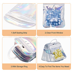50Pcs Laser PP Resealable Bags&nbsp;OPP-TA0001-27A