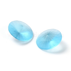 Frosted Glass Rhinestone Cabochons&nbsp;RGLA-G022-01B-202
