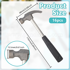 16Pcs Stainless Steel Hammer&nbsp;TOOL-GO0001-18