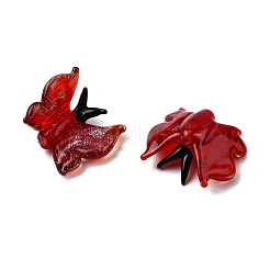 Transparent Lampwork Beads&nbsp;LAMP-F037-01A