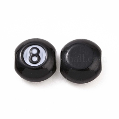 Spray Painted Alloy Enamel Beads&nbsp;ENAM-K067-01