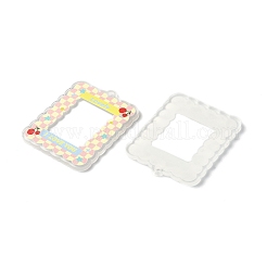 5Pcs 5 Colors Acrylic Photocard Sleeve Pendant Decoration&nbsp;DIY-FS0004-93