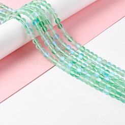 Synthetic Moonstone Beads Strands&nbsp;G-E573-01A-17