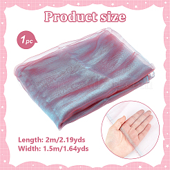 DIYクラフト用ポリエステル生地2m  服飾材料  カラフル  1500mm&nbsp;DIY-GA0007-35