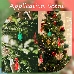 DIY Christmas Themed Cone Suncatcher Making Kits&nbsp;DIY-SP0001-35