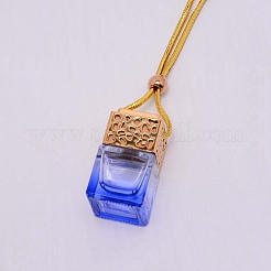 Car Hanging Air Freshener Glass Bottles&nbsp;DJEW-WH0008-10A