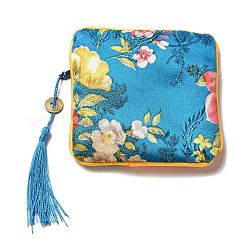 Square Chinese Style Cloth Tassel Bags&nbsp;LS-PW-WG62144-10