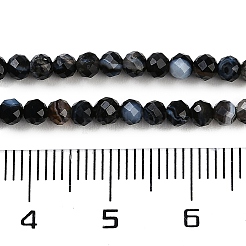 Natural Banded Agate Beads Strands&nbsp;G-P553-G10-02