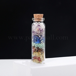 Transparent Glass Wishing Bottle Decoration&nbsp;PW-WG92605-01