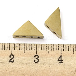 イオンプレーティング（IP）304ステンレス鋼マルチ連リンク  三角形  ゴールドカラー  6.5x13x4mm  穴：1.4mm&nbsp;STAS-Q319-02G