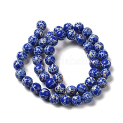 Synthetic Imperial Jasper Dyed Beads Strands&nbsp;G-P507-01A-07