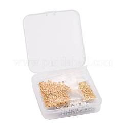 900Pcs 6 Style Brass Spacer Beads&nbsp;KK-ZZ0001-15