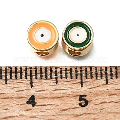 Brass Enamel Beads&nbsp;KK-CBA0E55-05G