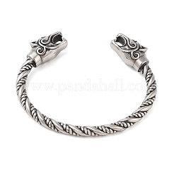 Viking 304 Stainless Steel Open Cuff Bangles for Men&nbsp;BJEW-U001-07C-G