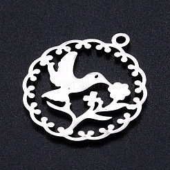 Non-Tarnish 201 Stainless Steel Pendants&nbsp;STAS-S105-JN874-1
